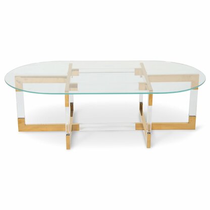 Luxury Trestle Coffee Tables Perigold