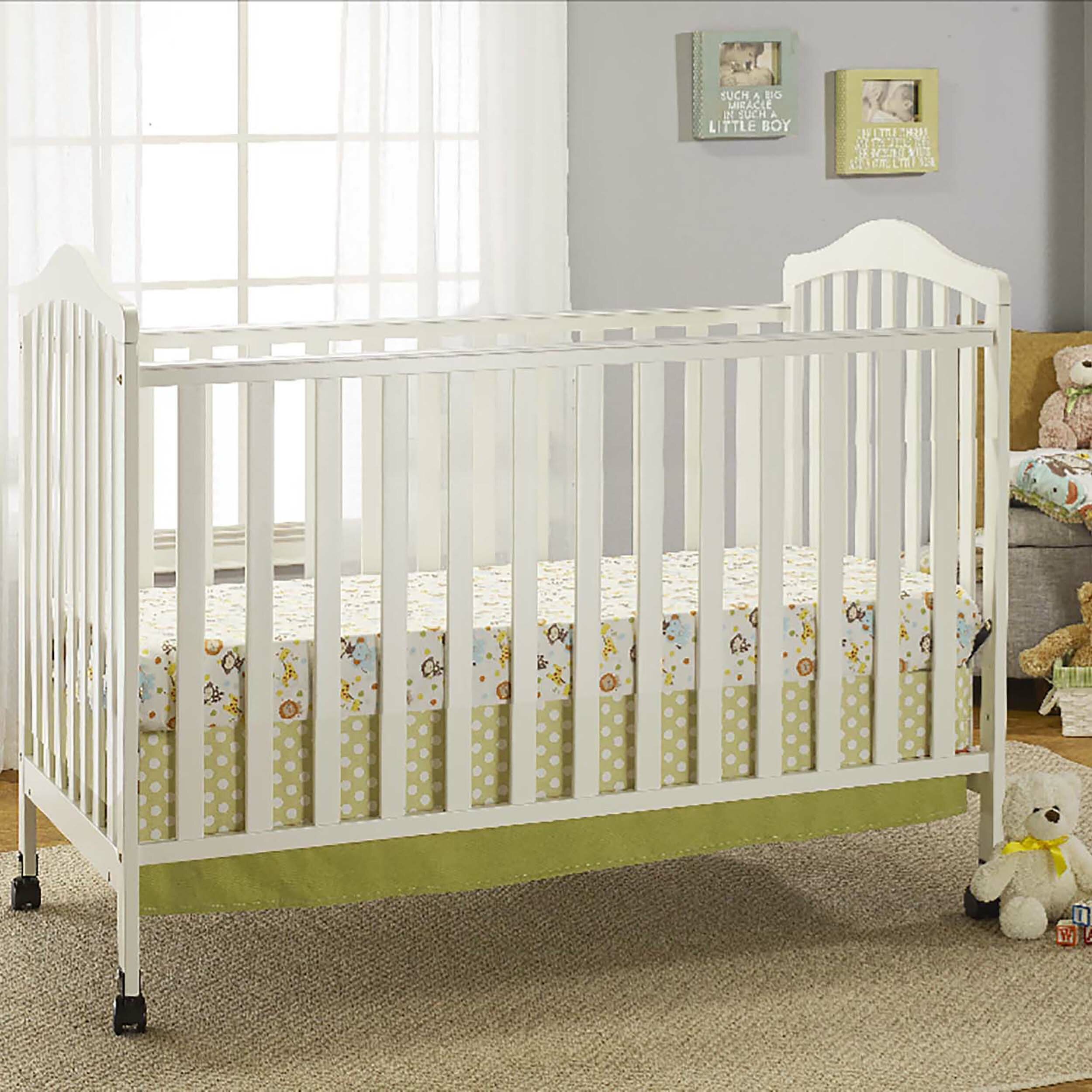 Baby Time International Emily 2 Convertible Portable Crib With