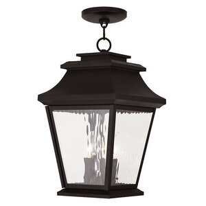 Campfield 3-Light Outdoor Hanging Lantern