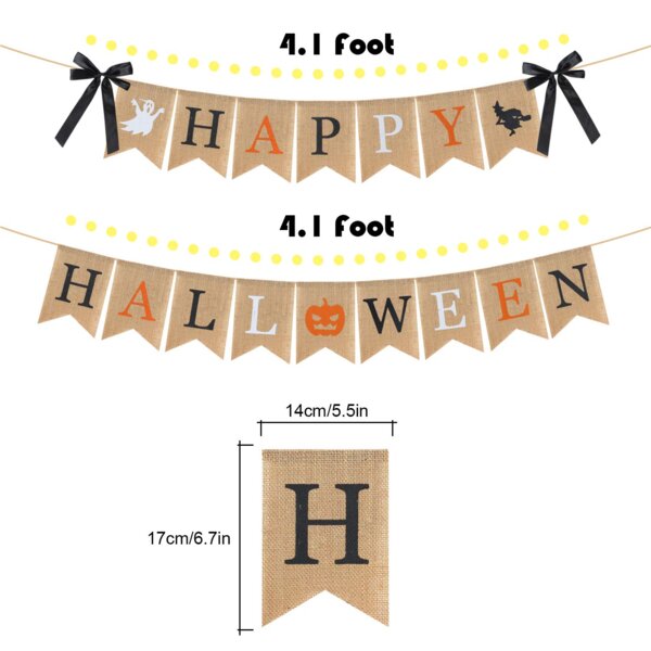 Happy Halloween Decorating Kit 10pcs 1 Banner 2 Centerpieces 7 Cutouts