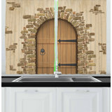 Rustic Kitchen Curtains Wayfair