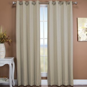 Tacoma Solid Blackout Thermal Grommet Single Curtain Panel