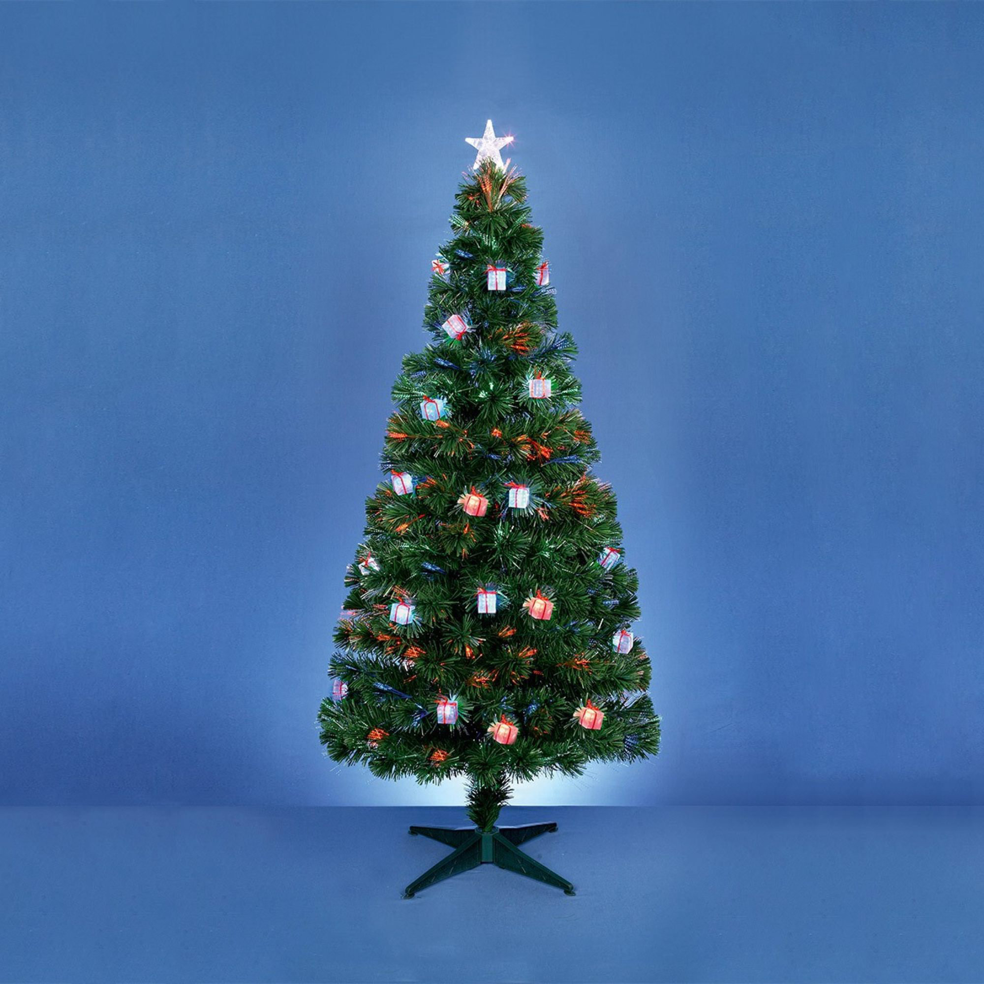 Parcel In The Attic 6ft Green Artificial Christmas Tree With Led Parcel In The Attic 6ft Green Artificial Christmas Tree With Led Lights Stand Wayfair Co Uk
