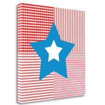 2,13 m sera en baisse-Go USA décorations de partie Red white & blue star six string 2,13 m sera en baisse-Go USA décorations de partie Red white & blue star six string