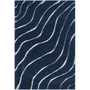 Enrique Blue/Cream Area Rug