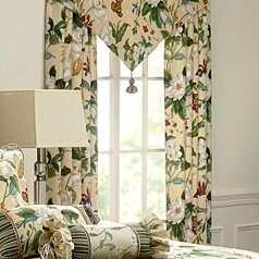 Royal Heritage Home Williamsburg Garden Image Curtain Panel & Reviews ...