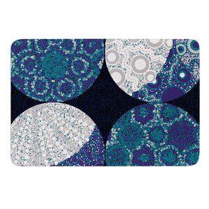 Moons by Laura Nicholson Bath Mat