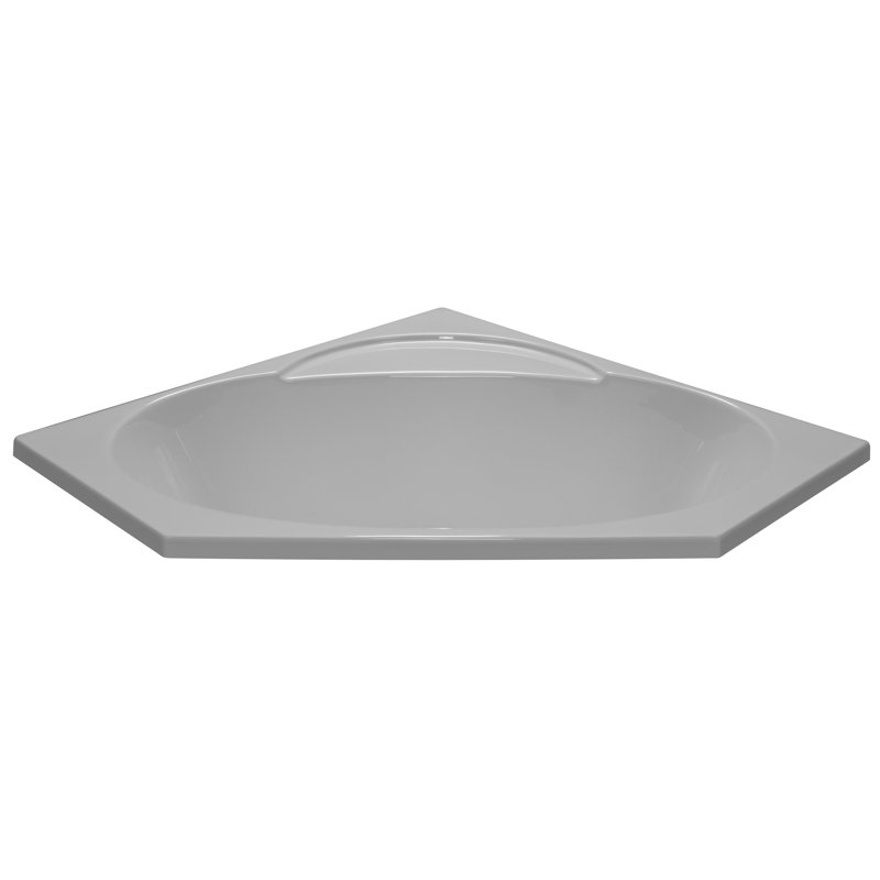 American Acrylic 48 X Soaker Corner Bathtub Reviews Wayfair American Acrylic 48 X Soaker