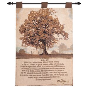 Living Life Tapestry and Wall Hanging