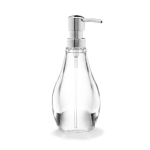 Droplet Soap Pump in Clear