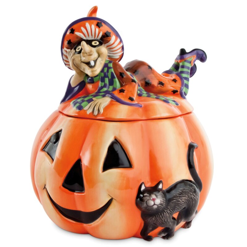 Fitz and Floyd Witch Hazel Halloween Cookie Jar & Reviews | Wayfair.ca