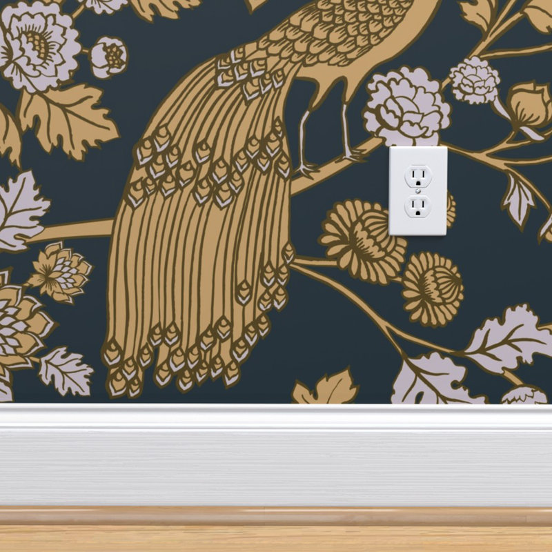 Tseng Chinoiserie Removable Peel And Stick Wallpaper Panel Joss Main