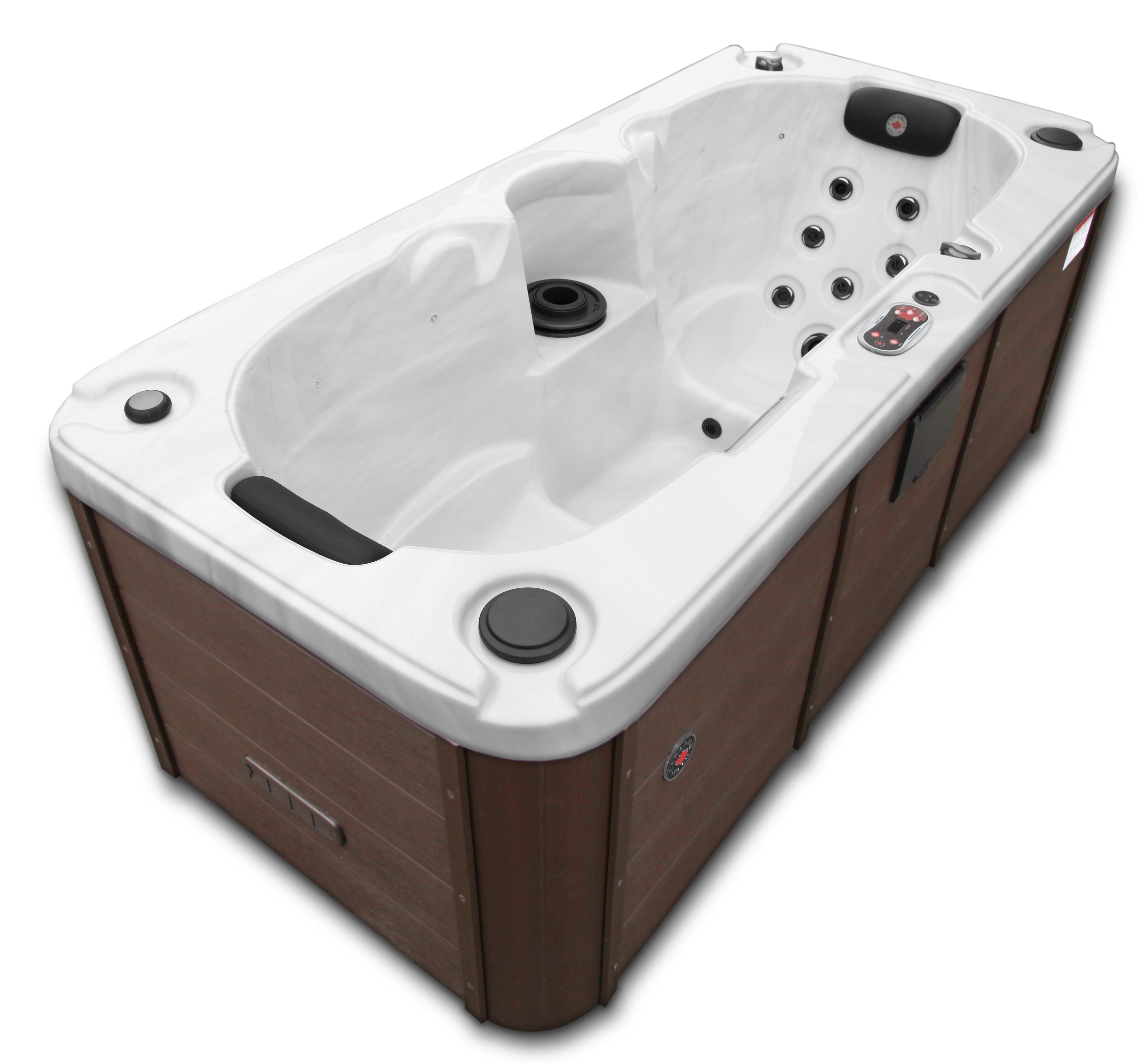 Yukon 2 Person 16 Jet Plug And Play Hot Tub With Waterfall