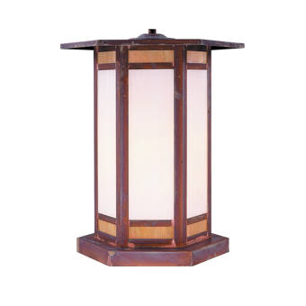 Primo Lanterns Orleans Aged Copper 27 H Hardwired Lantern Head Wayfair