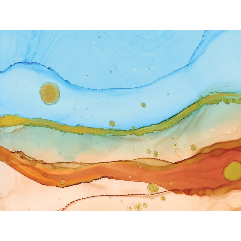 Latitude Run Gyrith Sea Foam 9 L X 144 W Peel And Stick