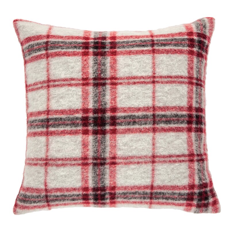 Millwood Pines Tartan Throw Pillow | Wayfair