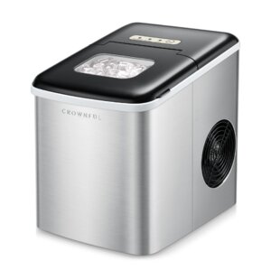 Silver/Black for sale online SMAD HS-26BI Countertop Ice Maker 