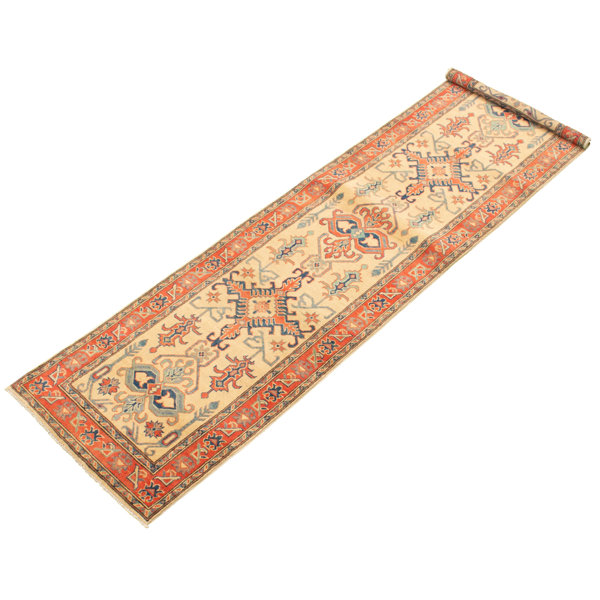 Bloomsbury Market One Of A Kind Cortland Hand Knotted 2010s Uzbek Gazni Dark Copper 2 9 X 10 2 Runner Wool Area Rug Wayfair
