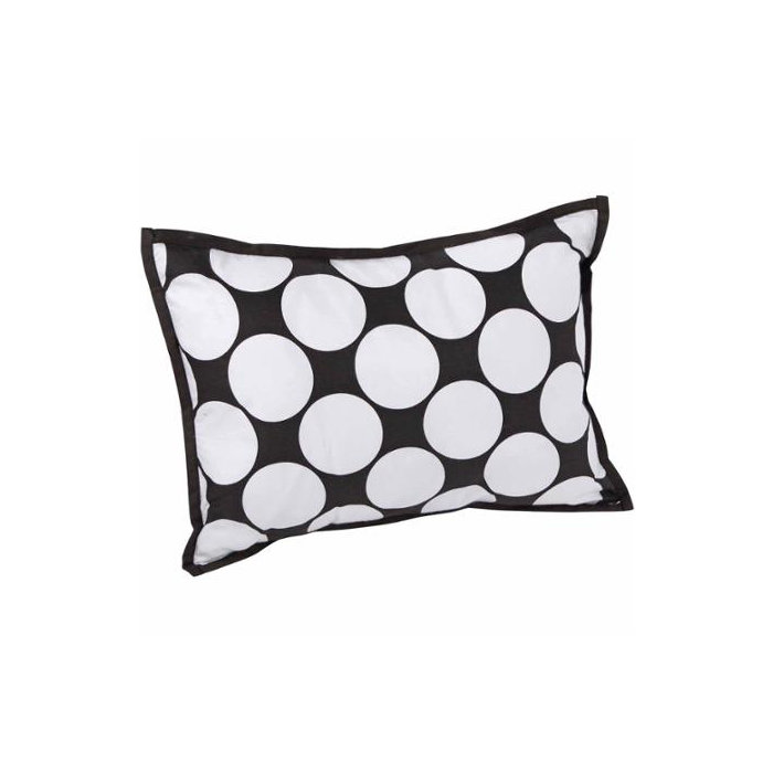 Harriet Bee Bair Dots Pin Decorative Cotton Throw Pillow Wayfair