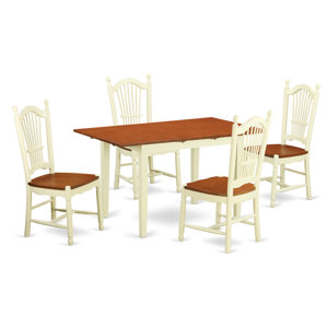 Phoenixville 5 Piece Dining Set by Three Posts