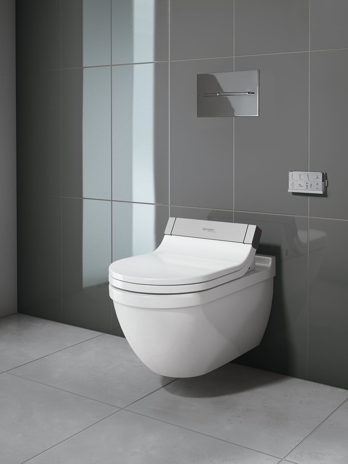 multifunctioneel verhaal Trillen Duravit Starck 3 Wall Mounted Toilet Bowl for Sensowash Dual Flush | Wayfair