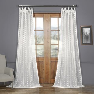 Modern White Curtains Drapes Allmodern