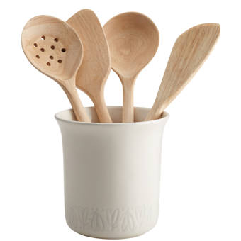 Tangerine Chef Select Ergo Slotted Spoon with Silicone Head and Polystyrene Handle