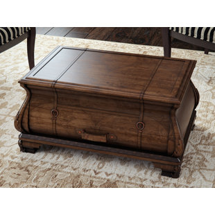 Leather Faux Coffee Tables You Ll Love Wayfair Kaya E Coffee Table Trunk