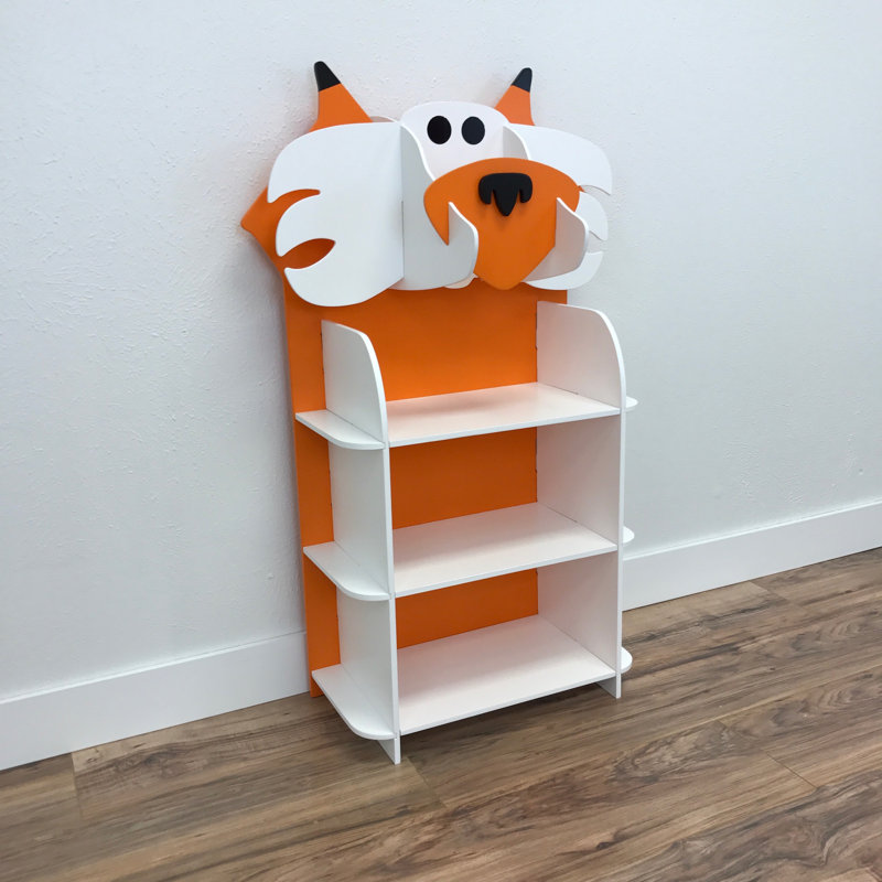 Zoomie Kids Hibbitts Friendly Fox Toddler 38 Bookcase Reviews Hibbitts Friendly Fox Toddler 38 Bookcase