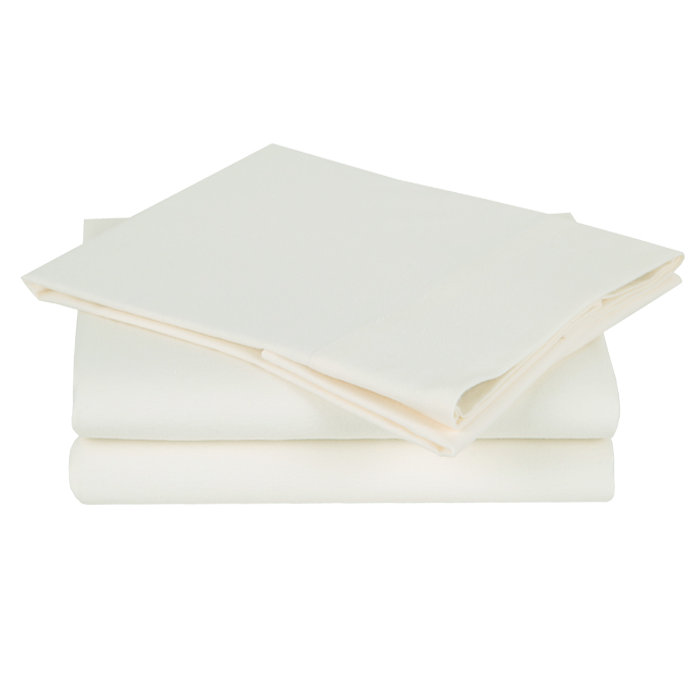 Combed Cotton Luxury Flannel Sheet Set