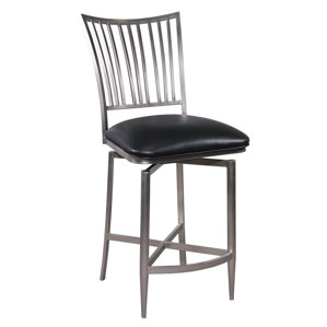 Orren Ellis Jarred 29 Swivel Bar Stool Orren Ellis Jarred 29 Swivel Bar Stool