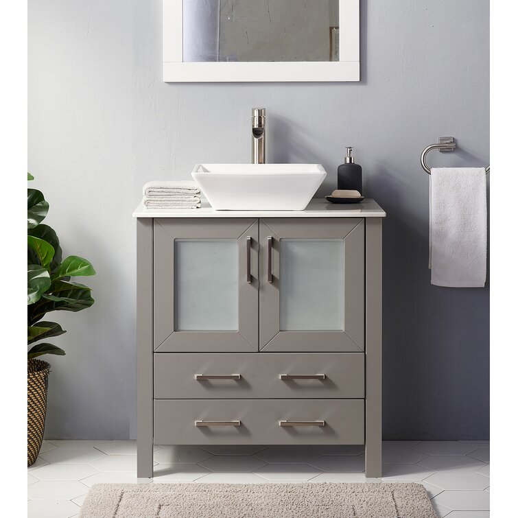 Latitude Run Aquanette 24 Single Bathroom Vanity Set Wayfair