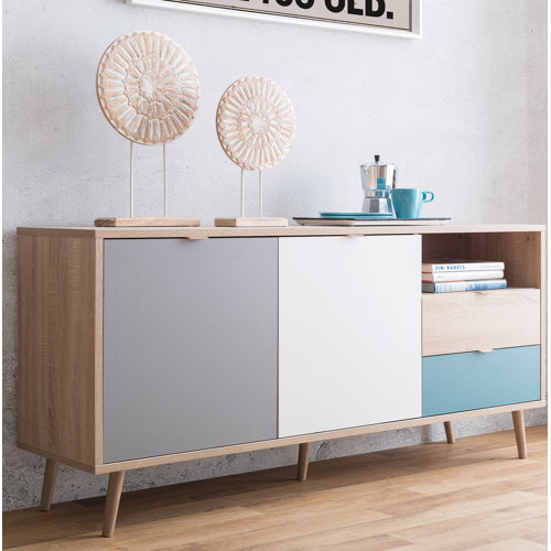 Sideboard HOLLINGTON von HYKKON Holzwerkstoff