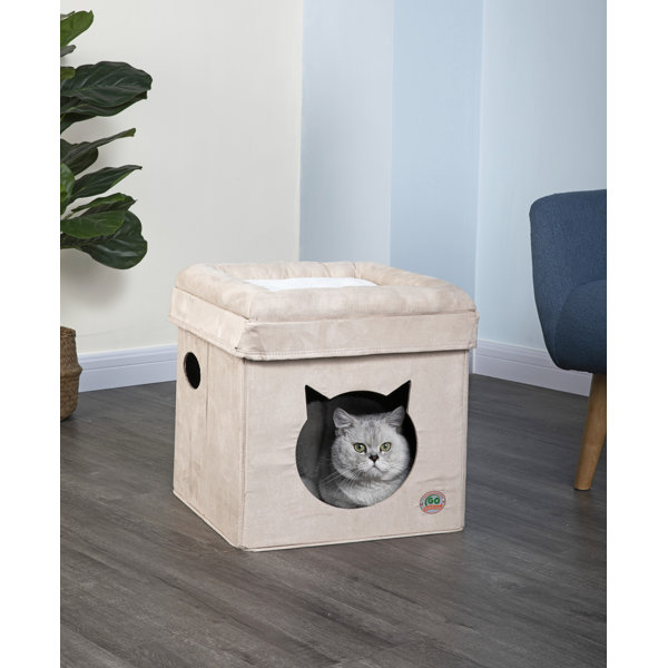 Go Pet Club 16 5 Comfy Cube Cat Tree Or Condo Reviews Wayfair