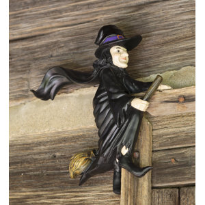 Witch Halloween Door Hanger Decoration (Set of 2)