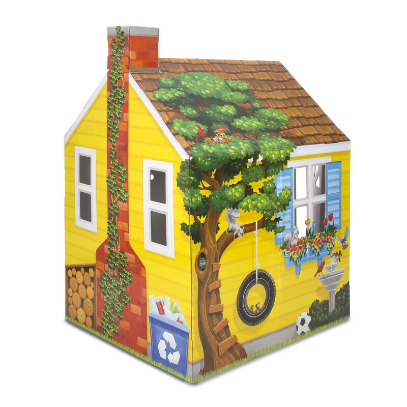 melissa and doug wooden playhouse