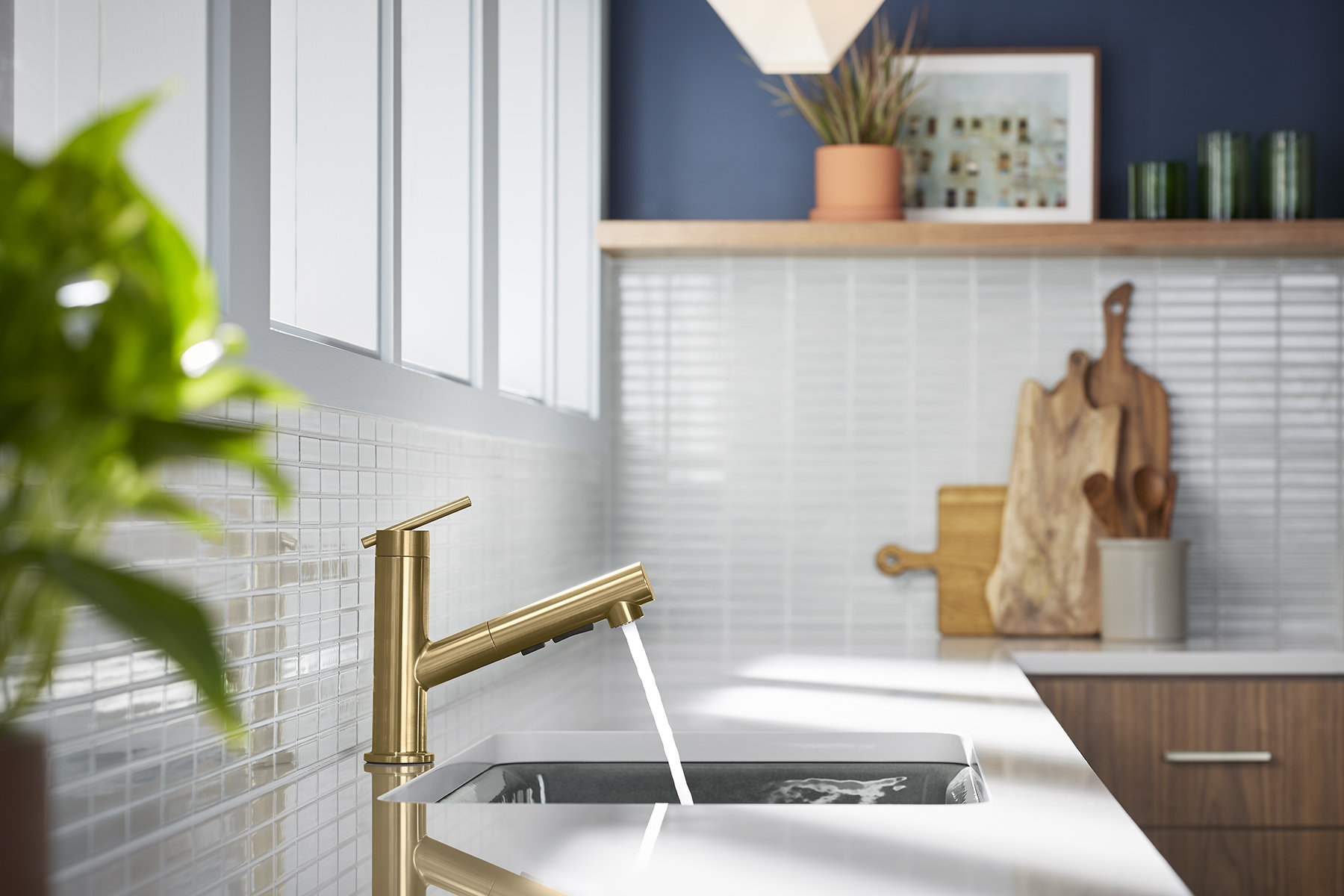 Kohler Crue Single Handle Kitchen Faucet & Reviews Wayfair