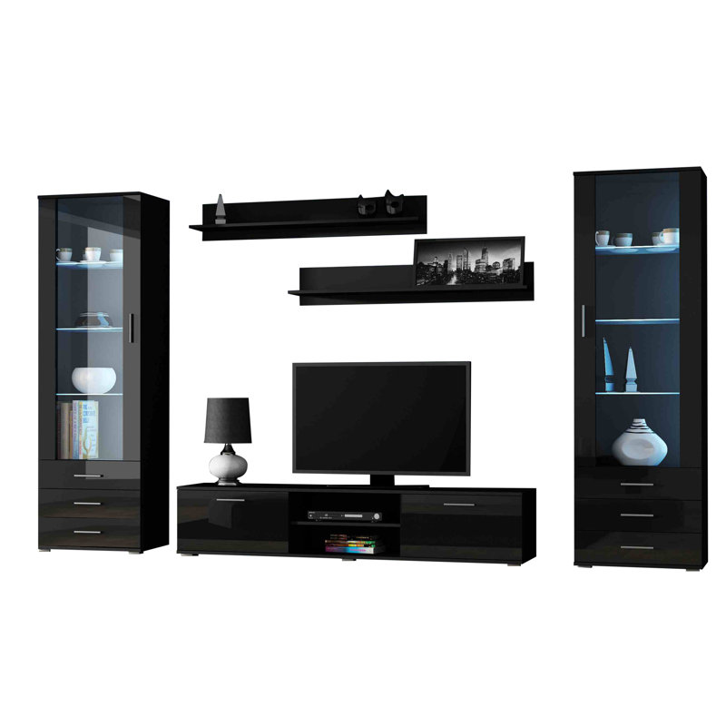 Orren Ellis Sabala Entertainment Center For Tvs Up To 85 Reviews Wayfair