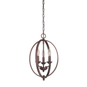 3-Light Foyer Pendant