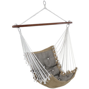 Go to store & view more images Millwood Pines Cade Tufted Swing Chair