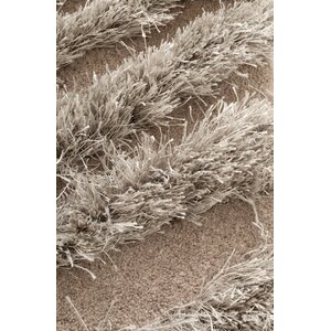 Wool Hand-Tufted Beige Area Rug