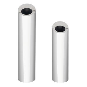 2 Piece Angled Cylinder Vase Set