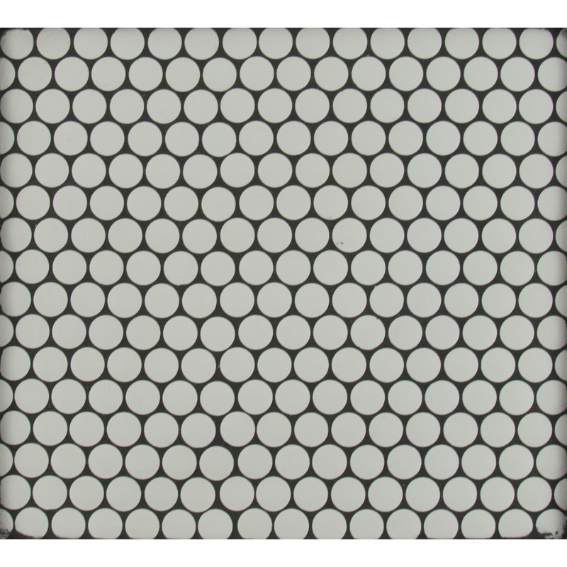 Msi Penny Porcelain Penny Round Mosaic Wall Floor Tile Reviews Wayfair