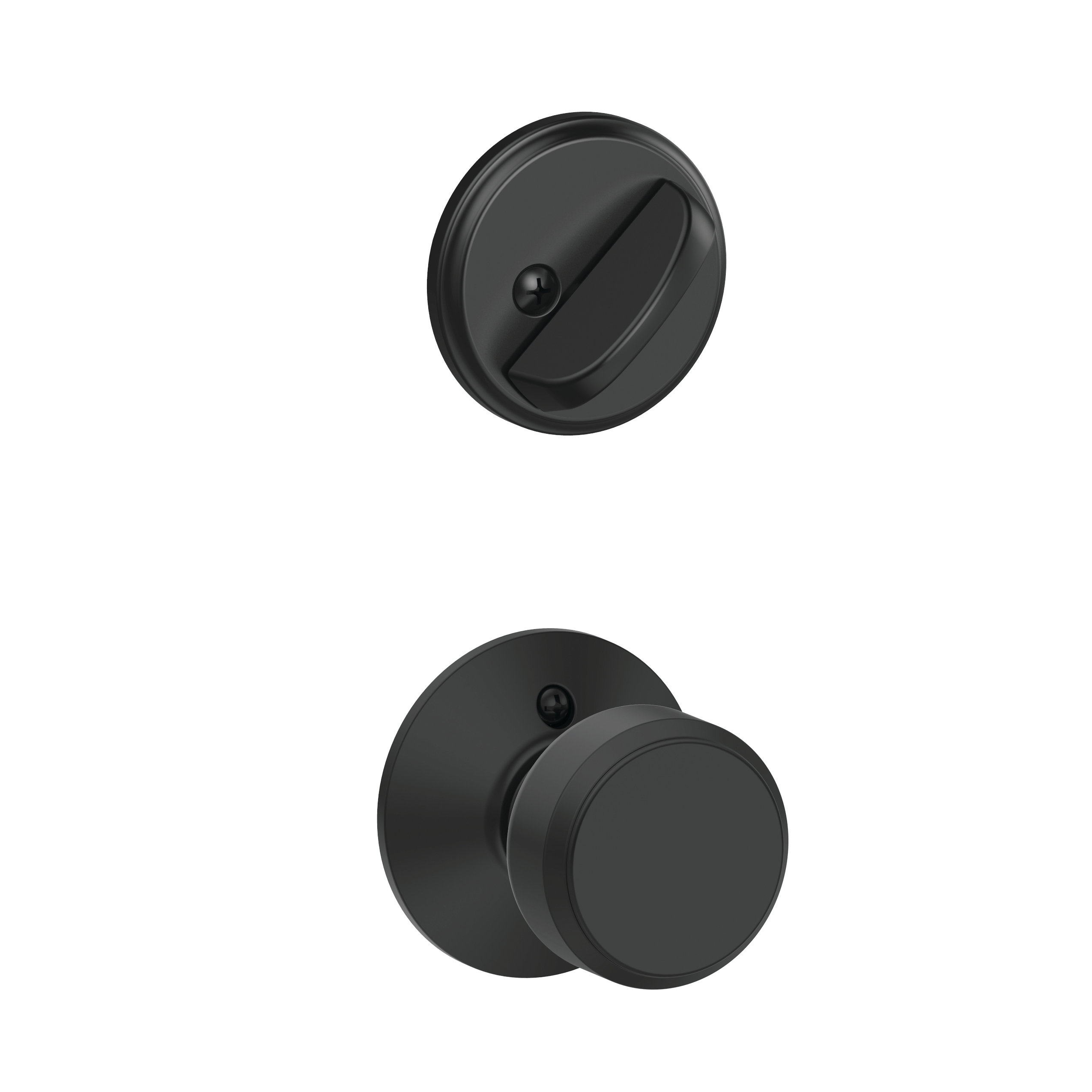 Schlage Bowery Single Cylinder Interior Knob Set Reviews Wayfair