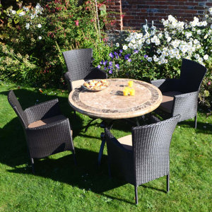 Gartenstuhl Stockholm mit Kissen von Europa Leisure