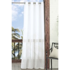 Summerland Key Indoor/Outdoor Single Curtain Panel