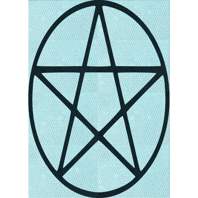 East Urban Home Purdy Hill Geometric Light Blue Black Area Rug Wayfair
