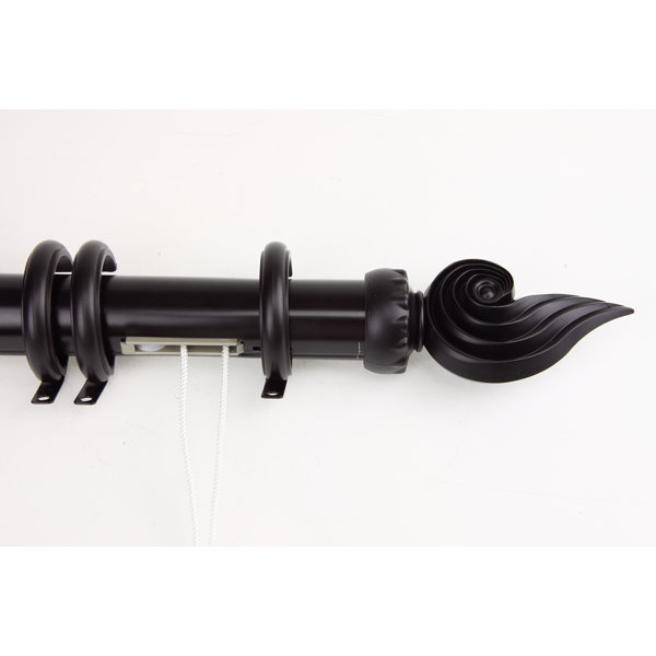 Pull Cord Curtain Rods Wayfair Ca