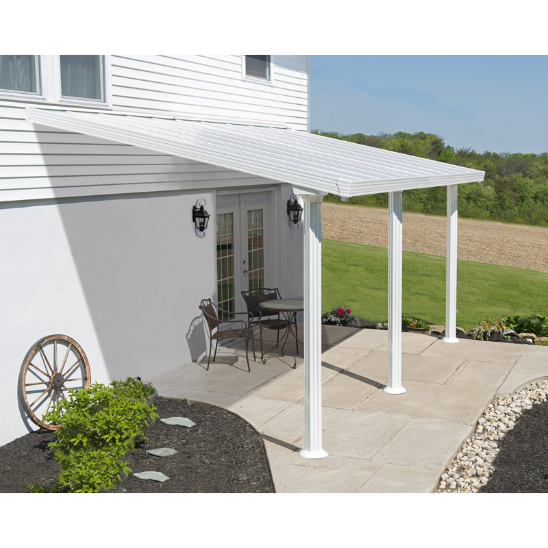 Palram Gala™ 20 ft. W x 9.5 ft. D Patio Awning Wayfair