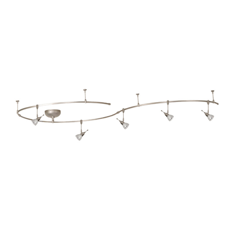 Wac Lighting Middleton Bendable 5 Light Track Kit Reviews Wayfair Middleton Bendable 5 Light Track Kit